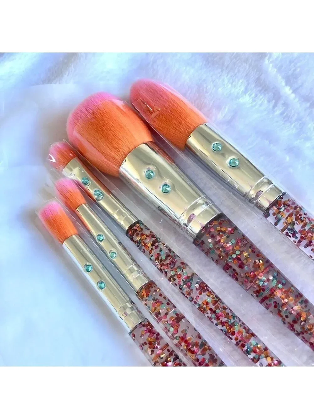 SLMissGlam Beauty Rainbow Luxe Makeup Brush Set